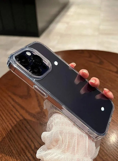 غطاء آيفون شفاف من الأكريليك