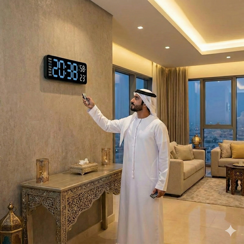 ساعة Luma Digital LED الذكية