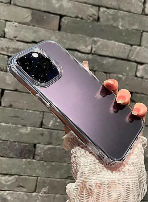 غطاء آيفون شفاف من الأكريليك